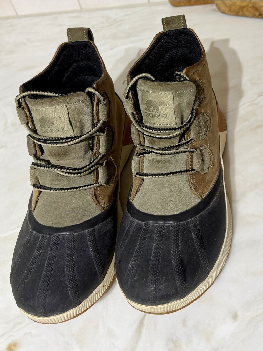 SOREL Out ‘N About Lace-Up Duck Boots